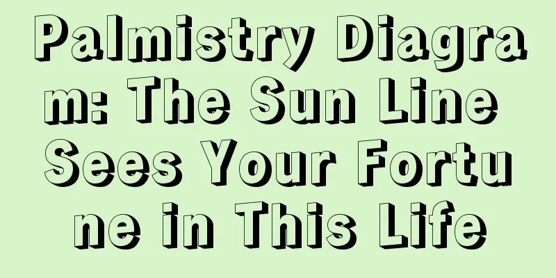 Palmistry Diagram: The Sun Line Sees Your Fortune in This Life