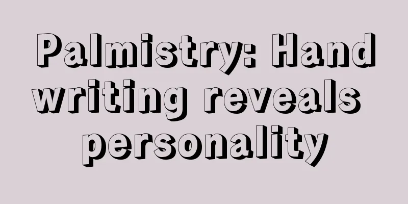 Palmistry: Handwriting reveals personality