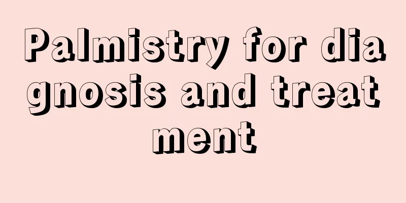 Palmistry for diagnosis and treatment