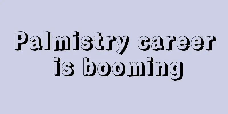 Palmistry career is booming