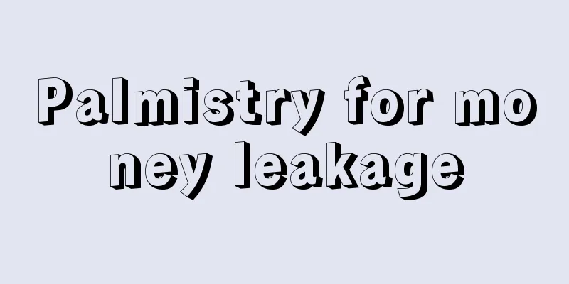 Palmistry for money leakage