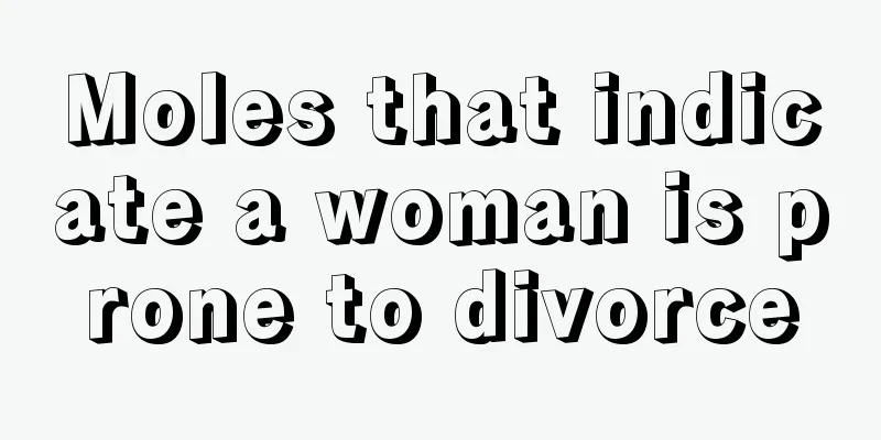Moles that indicate a woman is prone to divorce