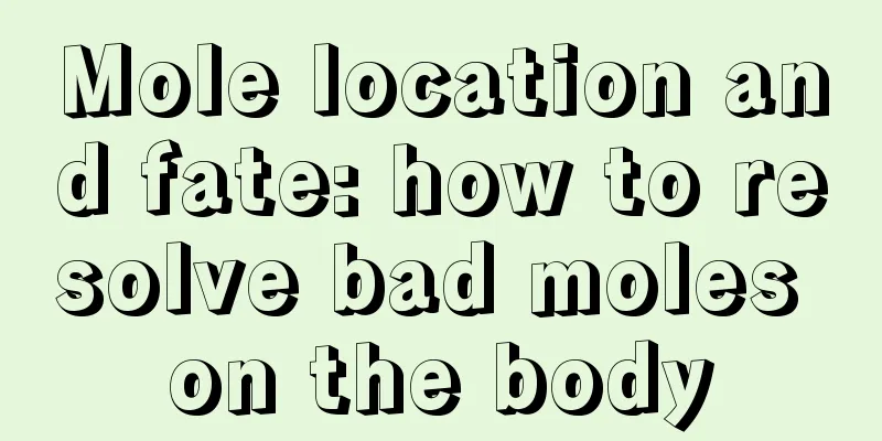 Mole location and fate: how to resolve bad moles on the body