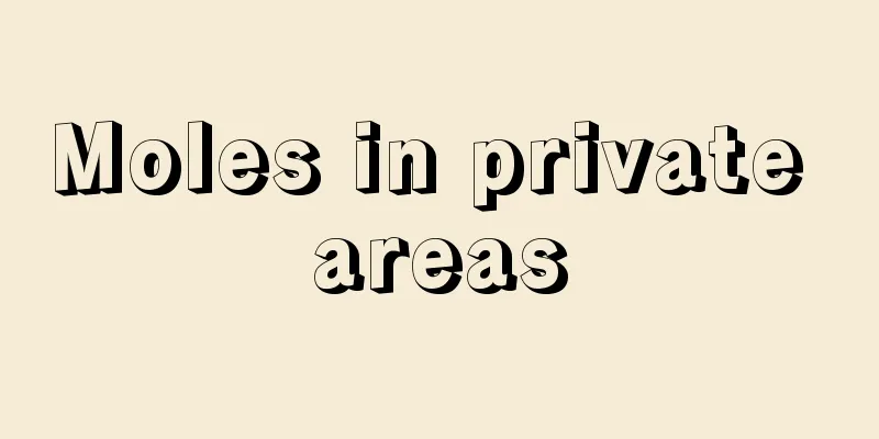 Moles in private areas