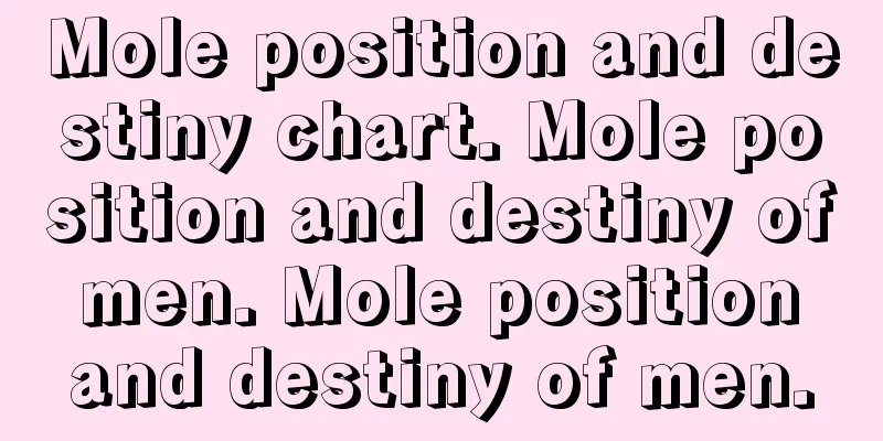 Mole position and destiny chart. Mole position and destiny of men. Mole position and destiny of men.