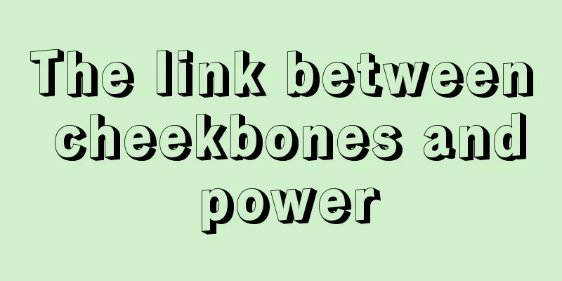 The link between cheekbones and power