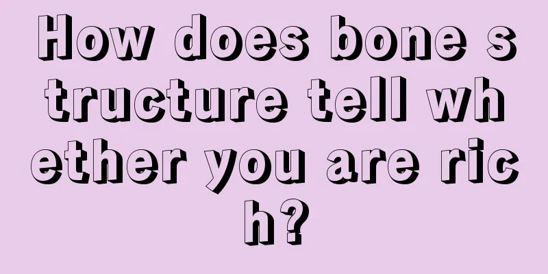 How does bone structure tell whether you are rich?