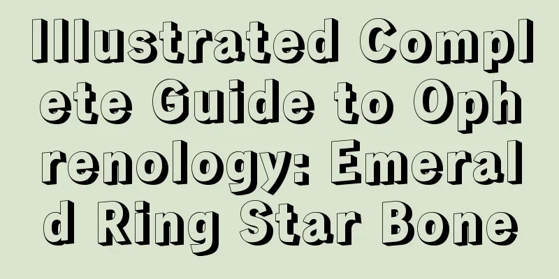 Illustrated Complete Guide to Ophrenology: Emerald Ring Star Bone