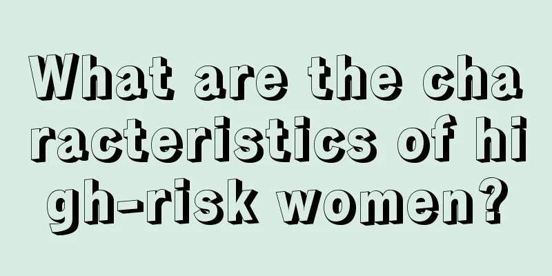What are the characteristics of high-risk women?