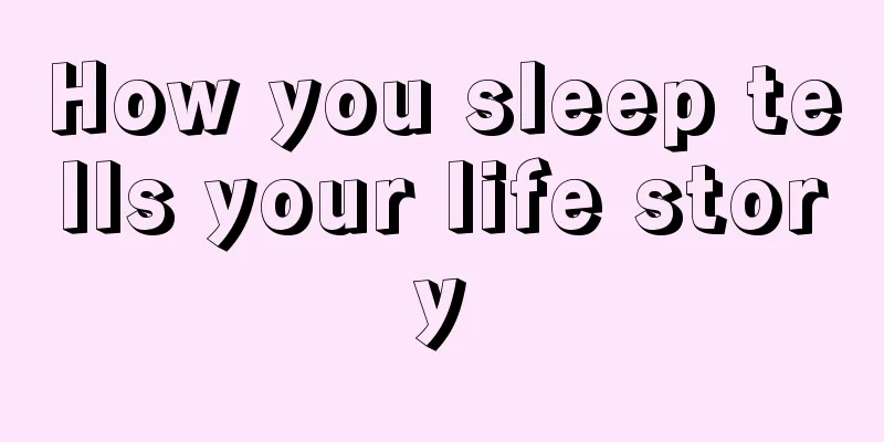 How you sleep tells your life story