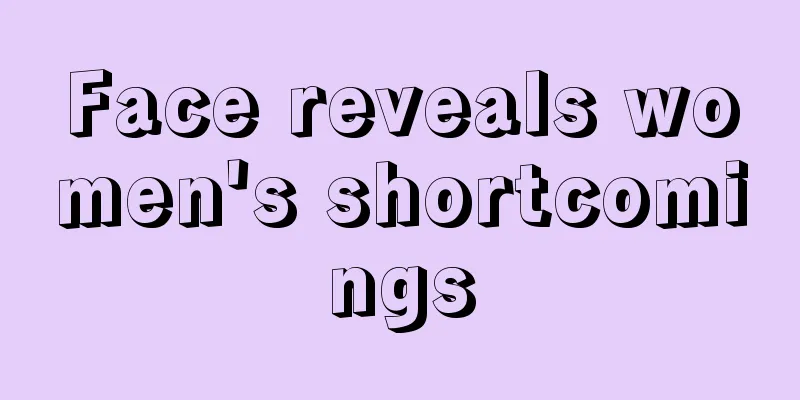 Face reveals women's shortcomings