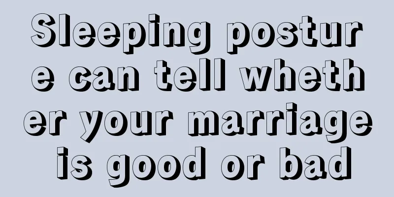 Sleeping posture can tell whether your marriage is good or bad