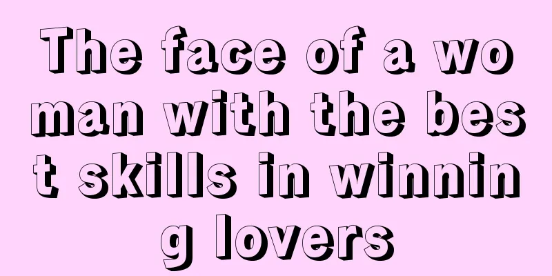 The face of a woman with the best skills in winning lovers