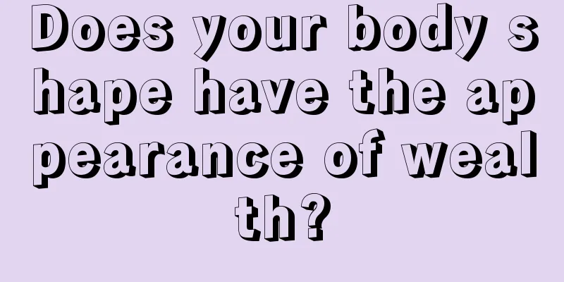 Does your body shape have the appearance of wealth?