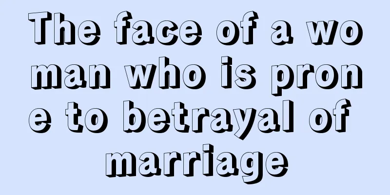 The face of a woman who is prone to betrayal of marriage