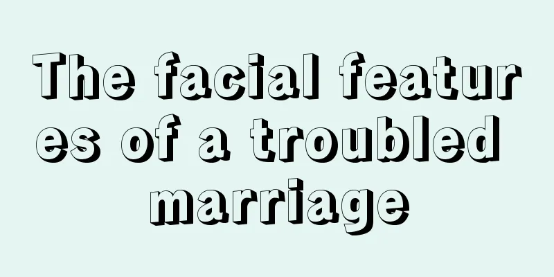 The facial features of a troubled marriage