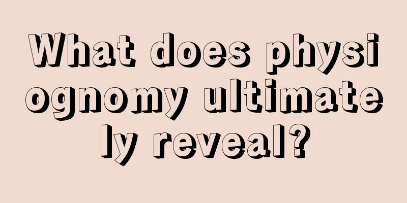 What does physiognomy ultimately reveal?