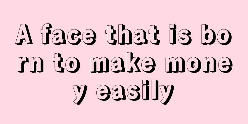 A face that is born to make money easily