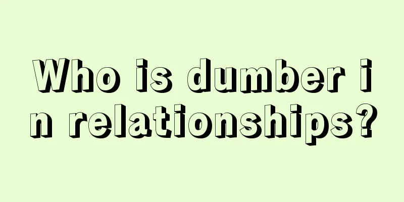 Who is dumber in relationships?