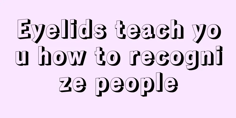Eyelids teach you how to recognize people