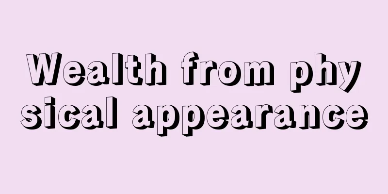 Wealth from physical appearance