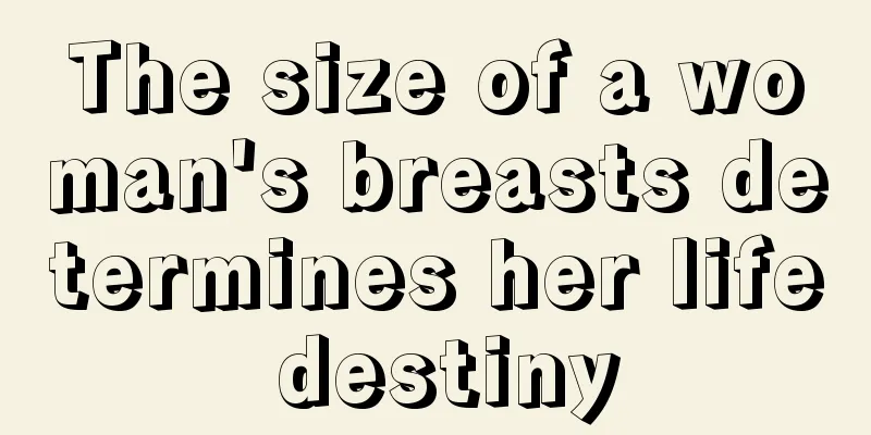 The size of a woman's breasts determines her life destiny