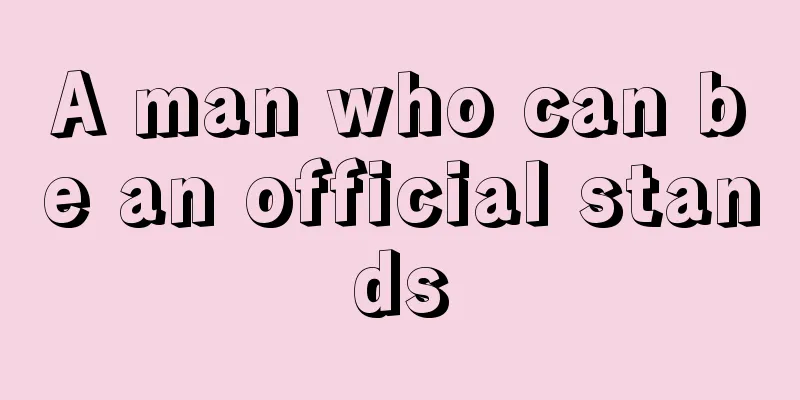A man who can be an official stands