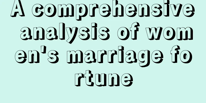 A comprehensive analysis of women's marriage fortune