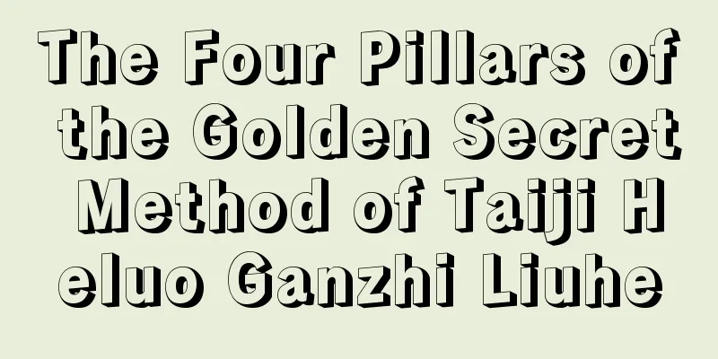 The Four Pillars of the Golden Secret Method of Taiji Heluo Ganzhi Liuhe
