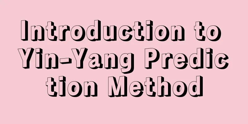 Introduction to Yin-Yang Prediction Method