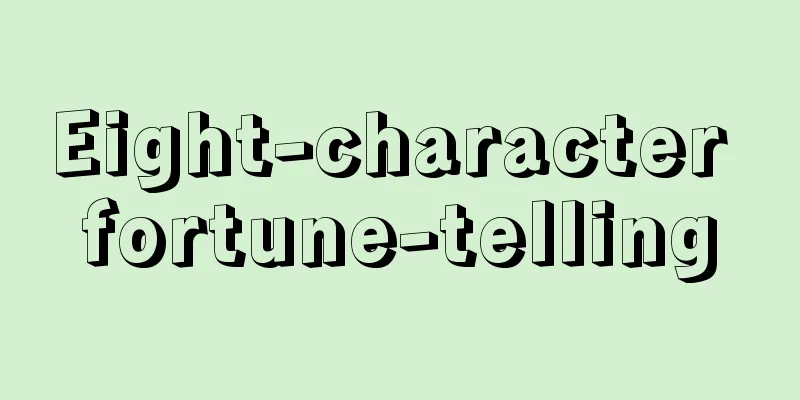 Eight-character fortune-telling