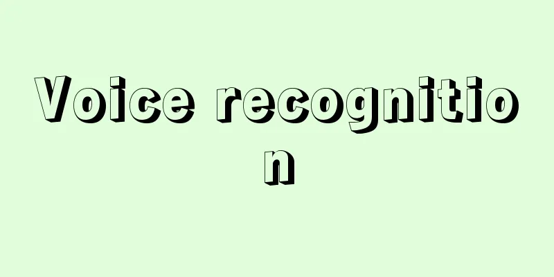 Voice recognition