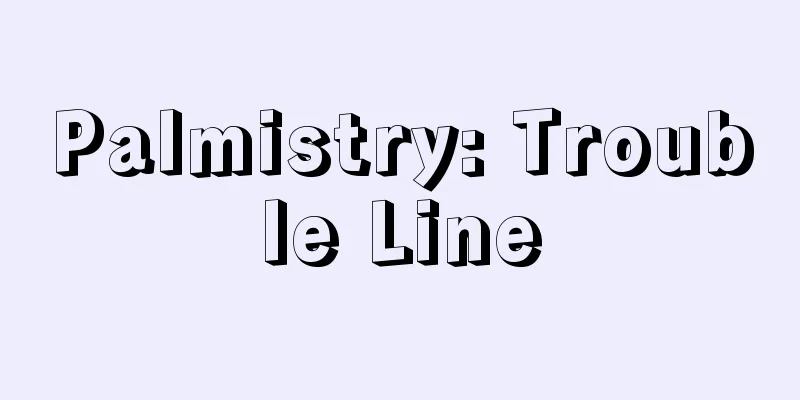Palmistry: Trouble Line