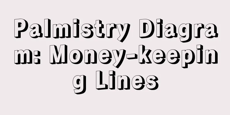 Palmistry Diagram: Money-keeping Lines