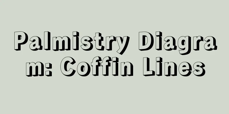 Palmistry Diagram: Coffin Lines