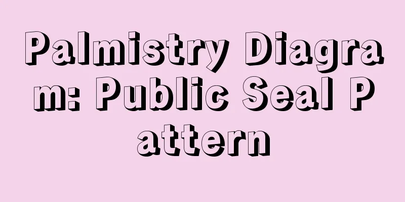 Palmistry Diagram: Public Seal Pattern