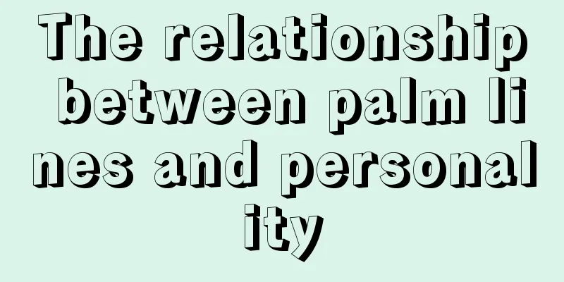 The relationship between palm lines and personality