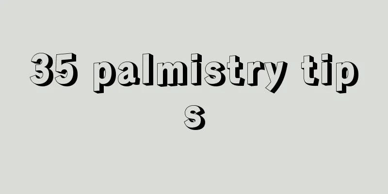 35 palmistry tips