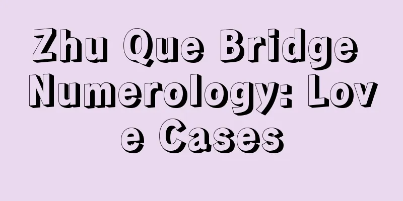 Zhu Que Bridge Numerology: Love Cases