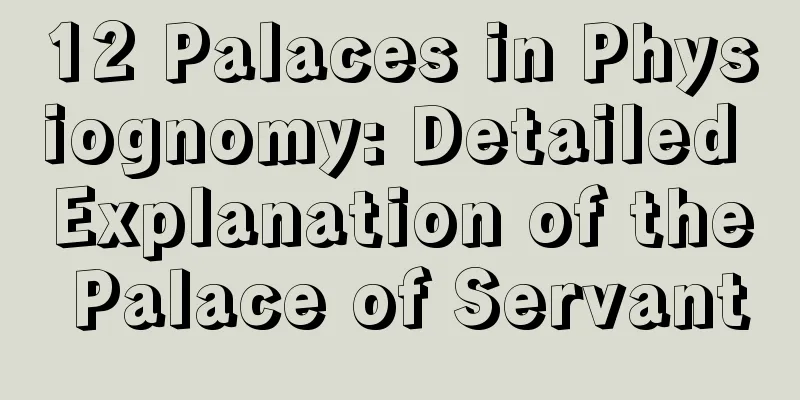 12 Palaces in Physiognomy: Detailed Explanation of the Palace of Servant
