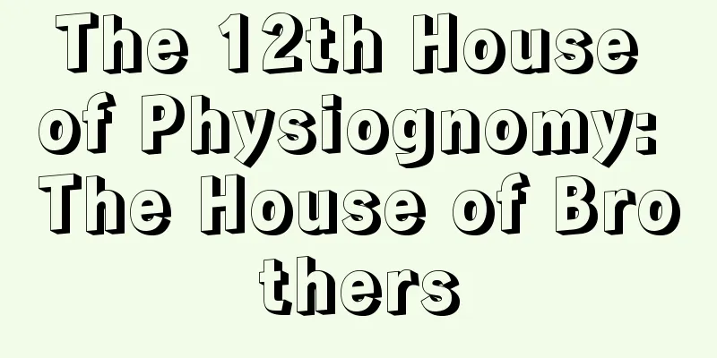 The 12th House of Physiognomy: The House of Brothers