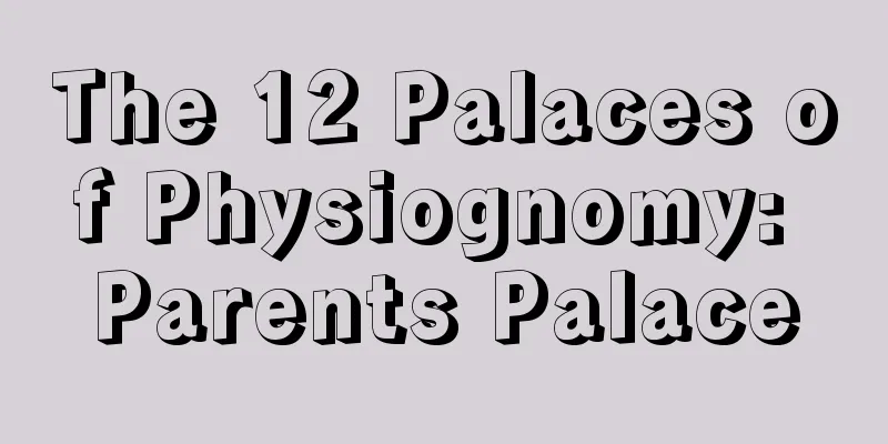 The 12 Palaces of Physiognomy: Parents Palace