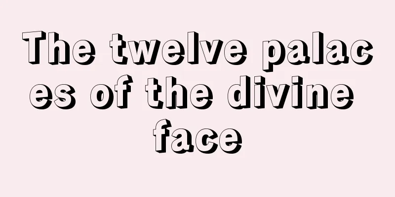 The twelve palaces of the divine face