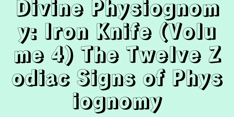 Divine Physiognomy: Iron Knife (Volume 4) The Twelve Zodiac Signs of Physiognomy