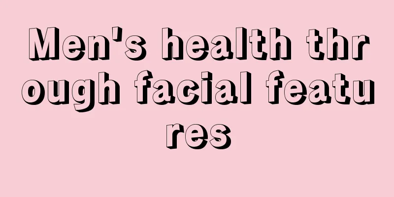 Men's health through facial features
