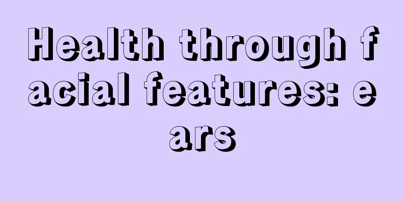Health through facial features: ears
