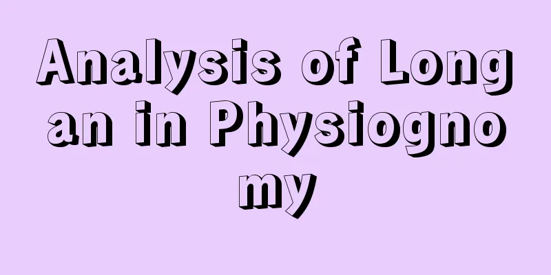 Analysis of Longan in Physiognomy