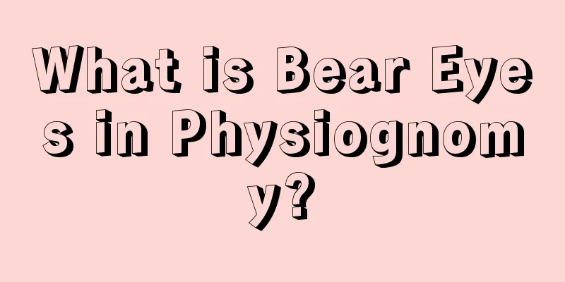 What is Bear Eyes in Physiognomy?