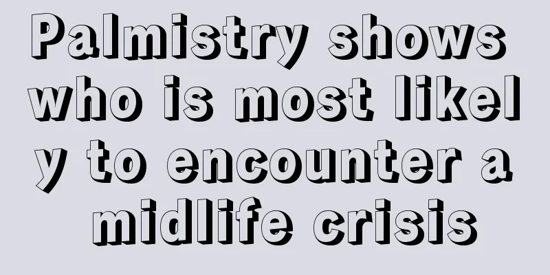 Palmistry shows who is most likely to encounter a midlife crisis