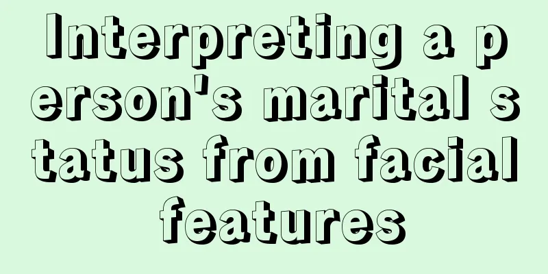 Interpreting a person's marital status from facial features